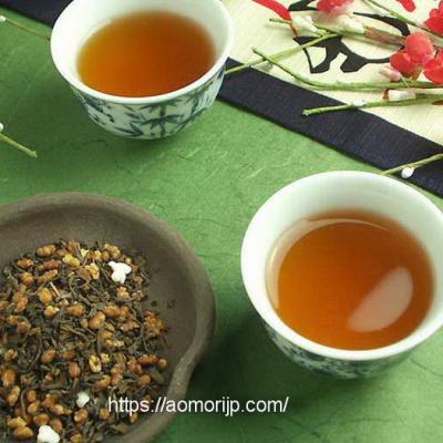 Trà xanh gạo lứt rang Tokuyo Genmaicha 400g Nhật Bản